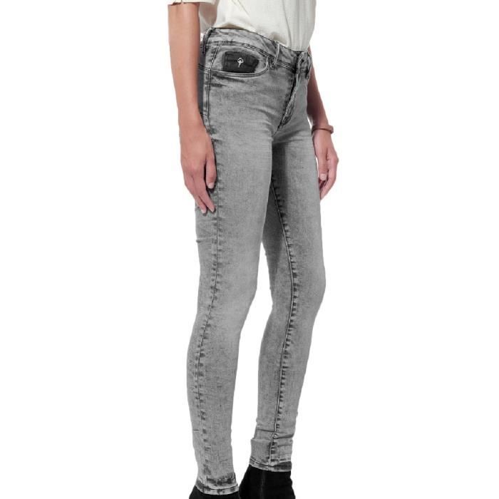Jeans Slim Gris Femme Kaporal Flore Grey Cdiscount Pr t Porter