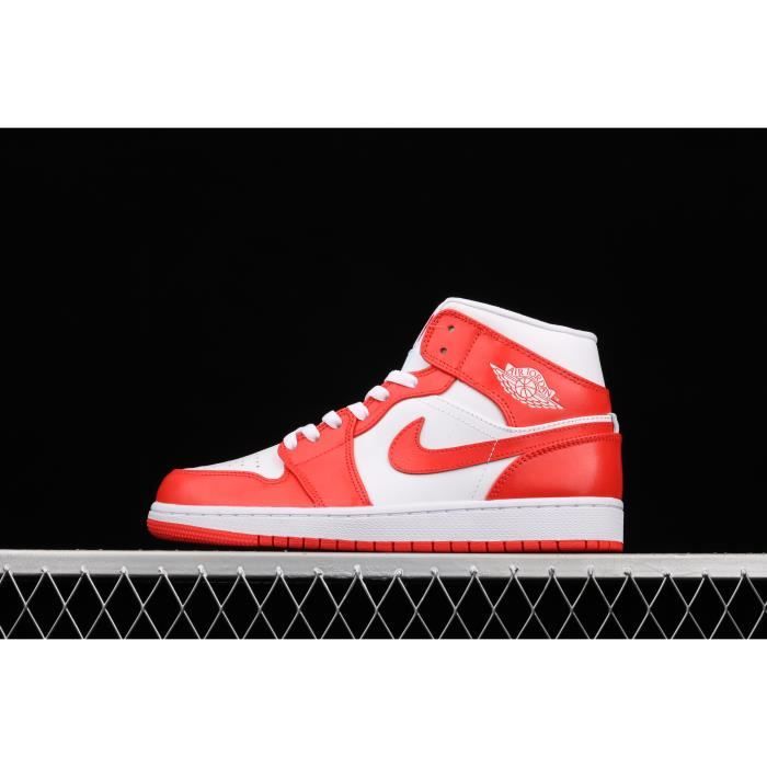 Air jordan 1 rouge et blanc clearance
