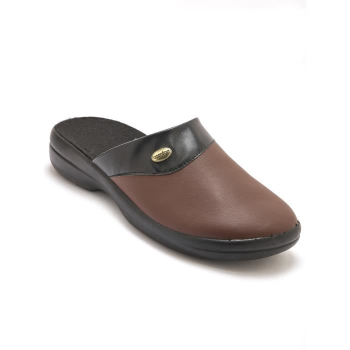 Ceinture de dressage anatomique rembourrée bicolore marron
