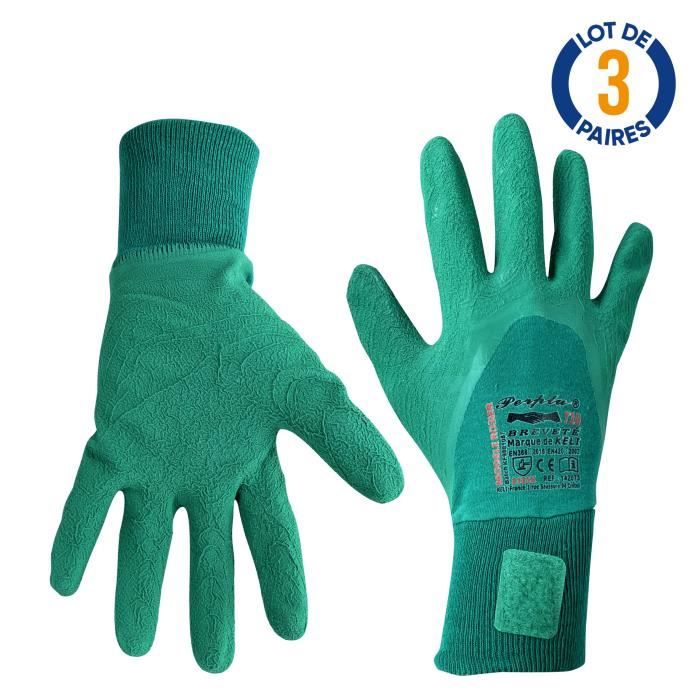 Gants De Jardinage Spécial Rosiers Et épineux - Taille 9, Lot De 2 - Protection Renforcée, Neufs