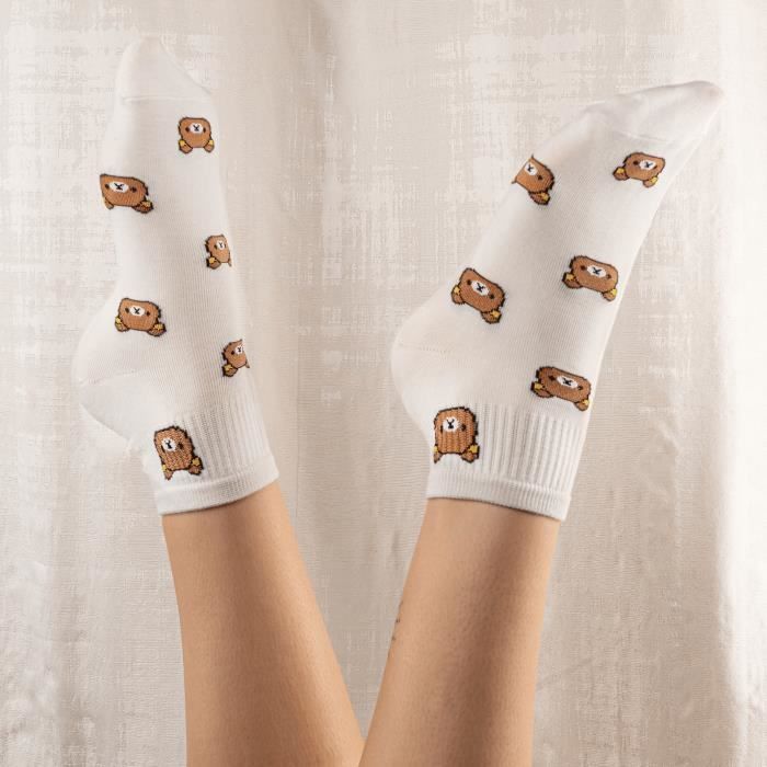 Chaussettes Homme TMNT Michelangelo 'If Cranky Feed Pizza' - Taille 6.5-12 - Novelty