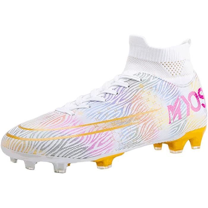 Chaussures de football hommes femmes étudiant hors ligne TF brisé FG longs goujons grands et