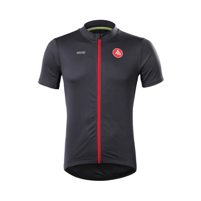 Maillot de cyclisme Hommes Respirant et Confortable Gris Bleu