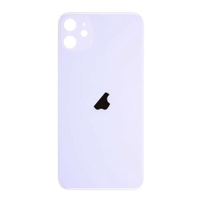 Vitre arrière Noire iPhone 14 Plus Originale logo Apple avec MagSafe