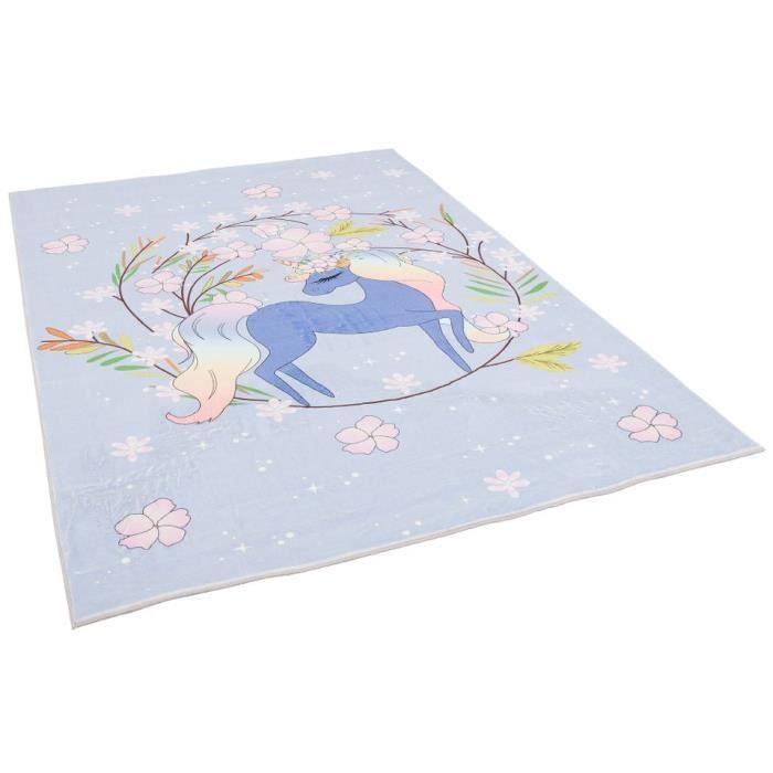 Tapis Enfant Doux Dinosaures Rigolos - Rond Multicolore, Sûr Pour Jouer Par Terre, Facile à Nettoyer - 8