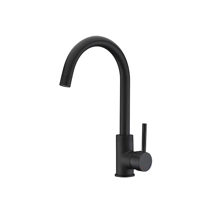 Rousseau Robinet Mitigeur De Cuisine Koben Sans Douchette Noir