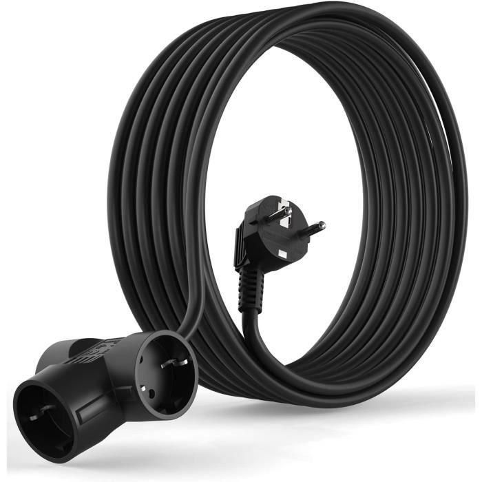 Prolongateur Schuko De 5 Mètres Rallonge Schuko Avec 3 Pr S Schuko ...