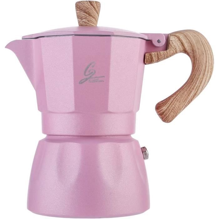 Cafetière Expresso de Cuisinière, Cafetière Moka Pot de 4 Tasses