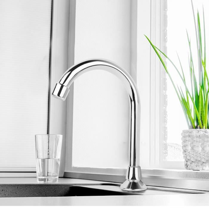 Robinet à Pédale Eau Froide G1/2" Cuivre – Robinet Pédalier Hygiénique Sans Contact Pour Maison & Hôpital