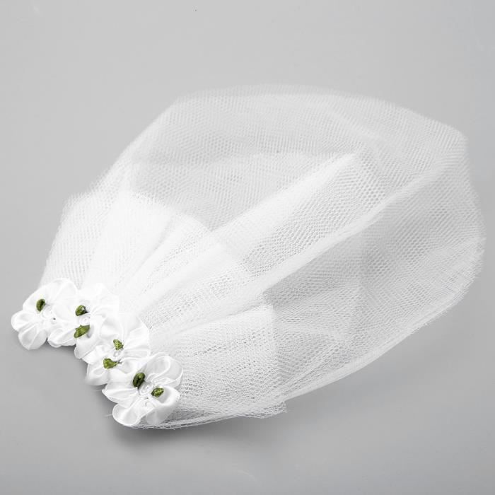 Parasol Mini En Dentelle Blanche - Accessoire Photo, Danse, Déguisement Pour Enfant - Idéal Mariage, Anniversaire, Spectacle