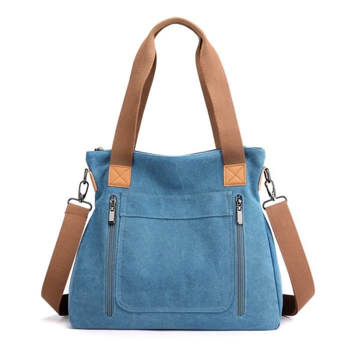 Sac à Bandoulière En Toile Pour Homme – Moderne Et Polyvalent Pour Voyages Et Loisirs