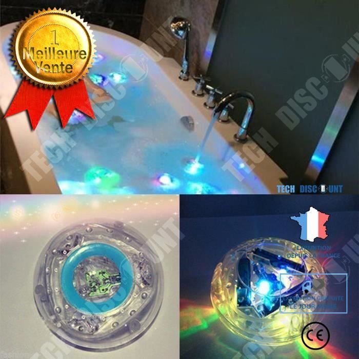 TD® Jouet de bain luminescent accessoire lumineux de baignoire pour enfants  lumière LED salle de bain Accessoire aquatique eau - Cdiscount Jardin