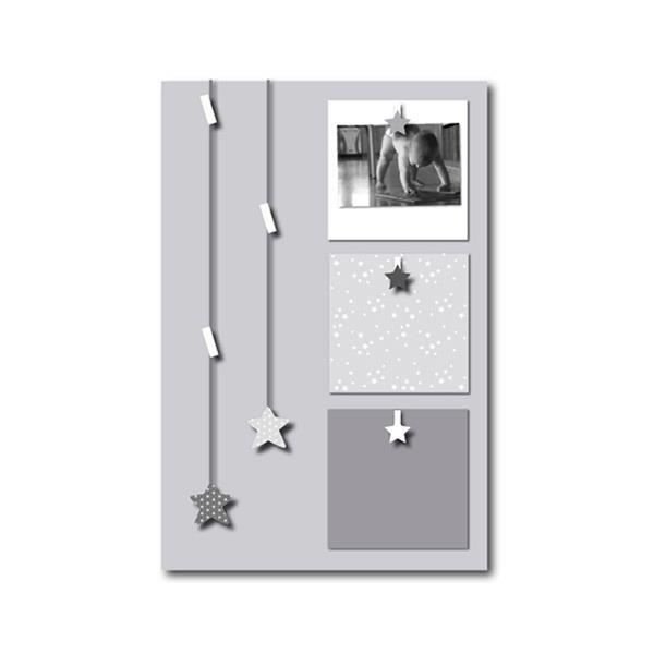 Pele Mele Bebe 6 Vues Des Etoiles Plein Les Yeux Gris Cdiscount Maison Pele Mele Bebe 6 Vues Des Etoiles Plein Les Yeux Gris Cdiscount Maison