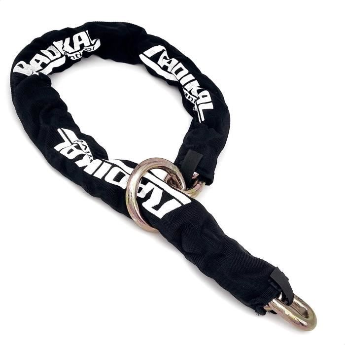 Chaîne De Sécurité Acier Cémenté - Longueur 170 Cm, Diamètre 13,5 Mm - Avec Gaine De Protection