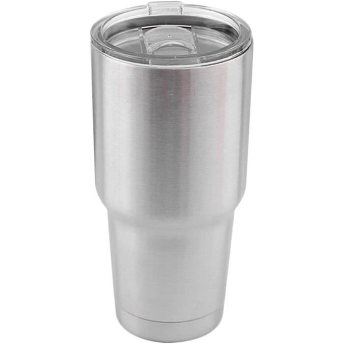 Gobelet Isotherme Cat Lady 17 Oz – Inox – Couvercle Vissable – État Comme Neuf