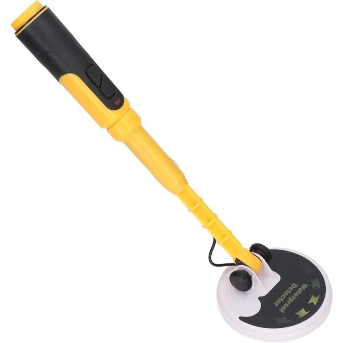Détecteur De Métaux Avec Bobine étanche 26 Cm - 5 Modes, Réglable En Longueur, Pour Plage, Jardin, Chasse Aux Trésors
