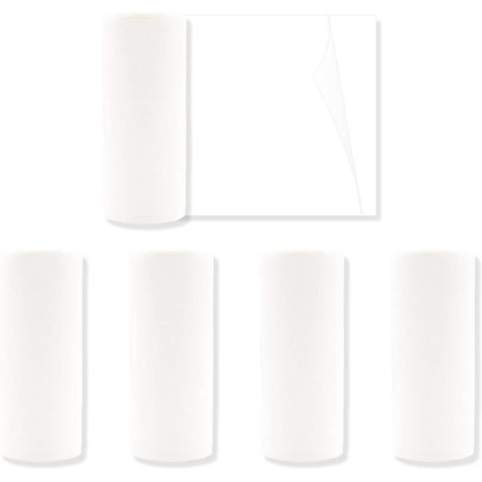 2 Rouleaux D'étiquettes Thermiques Auto-adhésives - 12x40 Mm, Blanc, étanches, Pour Imprimantes D30/L11/L13