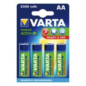 VARTA Piles Accus AA Rechargeable Accu Power 2100mAh Lot De 4