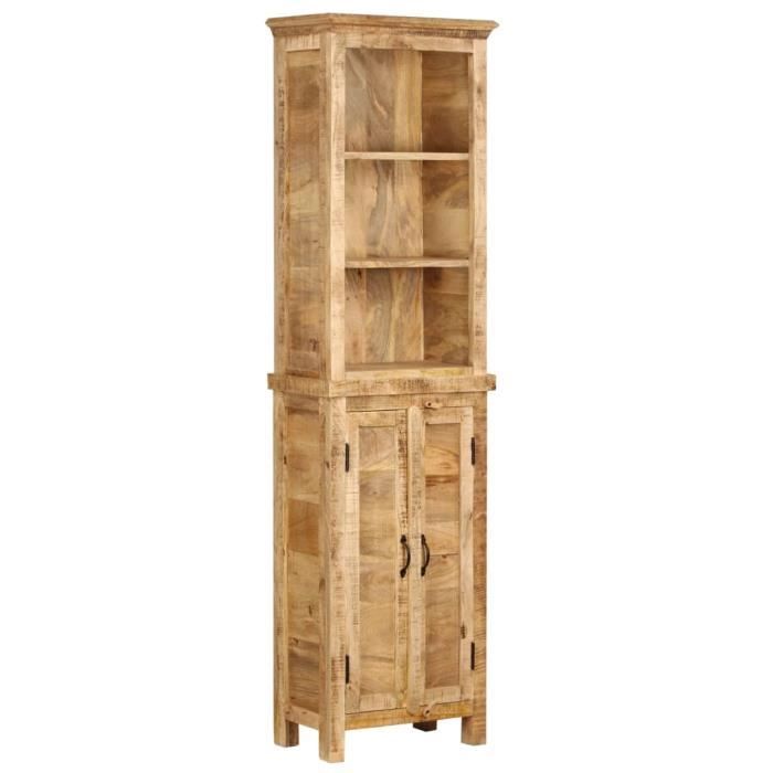 vidaXL Bibliothèque 50 x 30 x 180 cm Bois massif de manguier