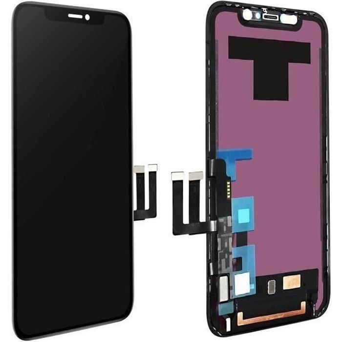 Écran Complet IPhone 11 Noir + Kit Outils - Remplacement LCD/Vitre Tactile, Garantie 1 An