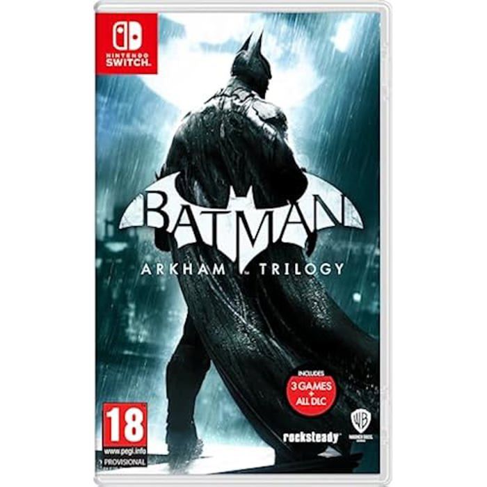 Jeu vidéo Warner Bros. Batman: Arkham Trilogy 1 2 joueurs PS4 Action
