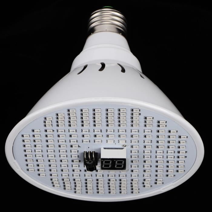 Ampoule LED Croissance Plantes 18W Full Spectrum - E27/E14/GU10 Pour Serre Et Jardin Intérieur