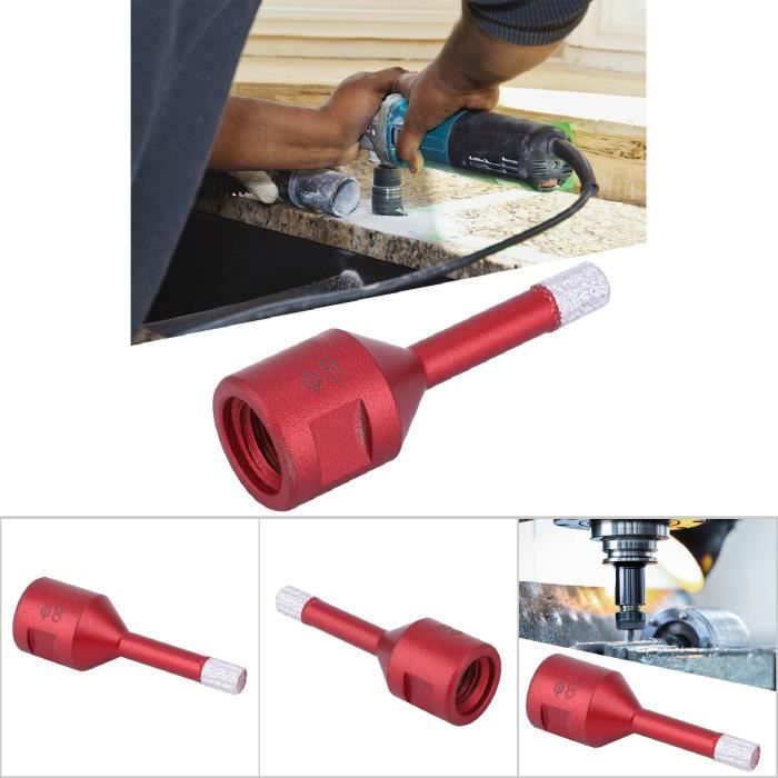 Foret Conique Diamanté 50 Mm M10 - Pour Chanfreiner Et Agrandir Trous Dans Carrelage, Granit, Marbre