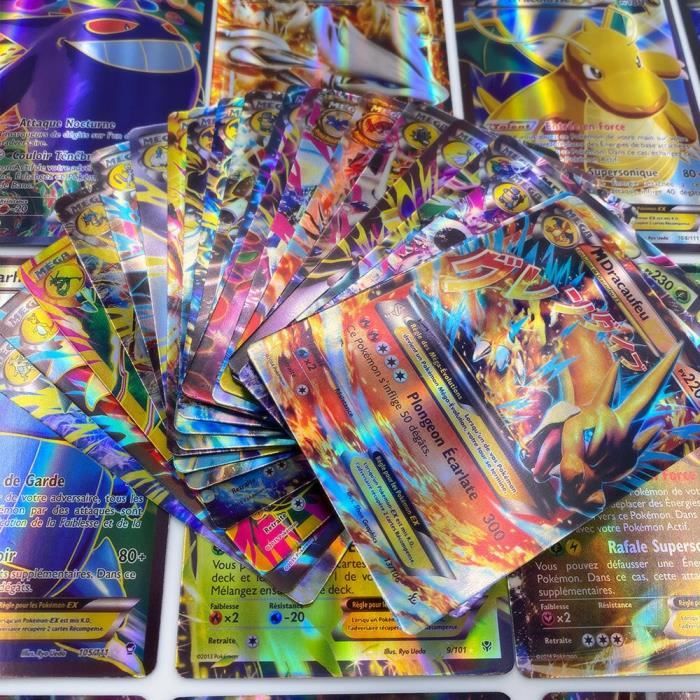 Cartes Pokémon Géantes, 15x21cm, Album De Grande Taille, Vmax