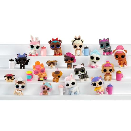 SPLASH TOYS L.O.L. Surprise Pets Mini Poupee LOL Surprise Animaux 7 Surprises Mini Figurine a Collectionner Cdiscount Jeux Jouets