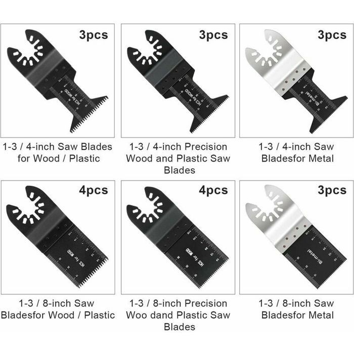 Lot De 20 Lames De Scie Oscillante, Lame Outil Multifonction, 34 Mm Lame Oscillante Pour La Reparation De La Coupe Lames De Scie A Degagement Rapide Pour Outils Multifonctionnels Lames Melange 81240113 Lot De 20 Lames De Scie Oscillante, Lame Outil Multifonction, 34 Mm Lame Oscillante Pour La Reparation De La Coupe Lames De Scie A Degagement Rapide Pour Outils Multifonctionnels Lames Melange 81240113