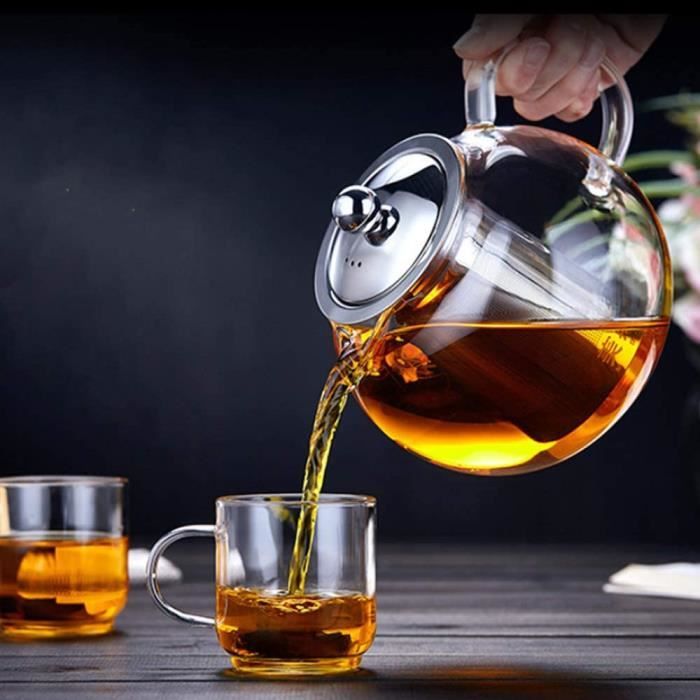 Diffuseur de thé en acier inoxydable pour les feuilles de thé en vrac, du  thé pour