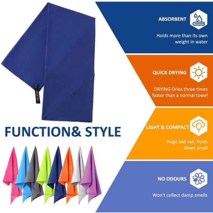 Eono microfiber on sale towel