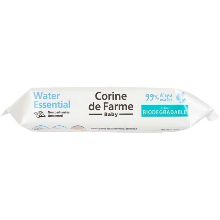 Corine De Farme Lot de 5 - Lingettes change Fresh & Natural x56 Autres -  Beauté Soins corps & bain 10,80 €