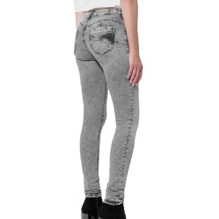 Jean kaporal discount femme taille basse