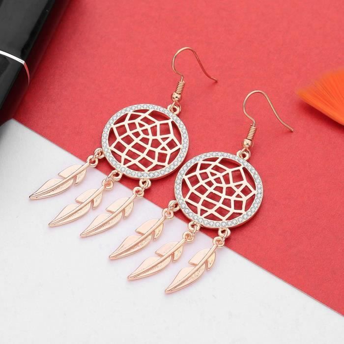 Boucles D'Oreilles Pendantes En Cuir - Motif Corgi Et Cœur - Crochet Argenté - Léger Et Élégant - Cadeau Pour Femme - 1