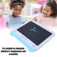 VINGVO Tableau d'écriture Enfants 8.5in LCD Intelligent Digital Writing Board Dessin Peinture Pad Board Jouet (Bleu)-2