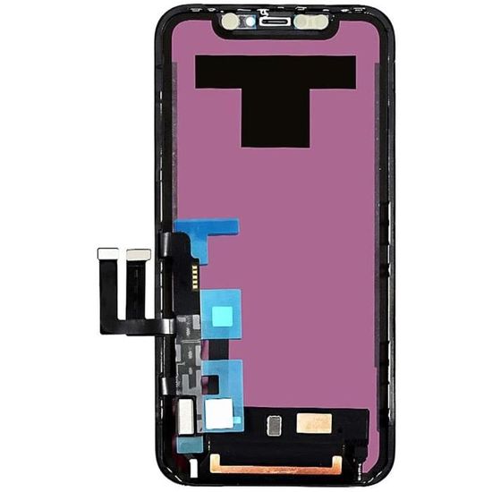 Écran LCD + Vitre Tactile Pour IPhone 11 6,1" - Rouge, Neuf, Remplacement Complet