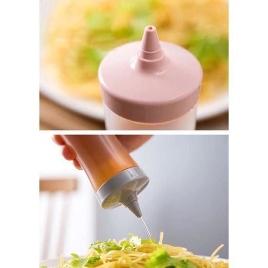 3Pcs Condiment Distributeur Sauce Conteneur Vinaigrette Bouteille pour  Cuisine Salade Maison BOUTEILLE - FLACON - FLACON-POMPE - Cdiscount Au  quotidien