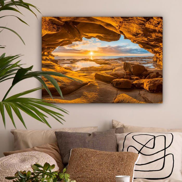 Impression Sur Verre - Image Sur Verre - Précision De La Nature 70x50 Cm