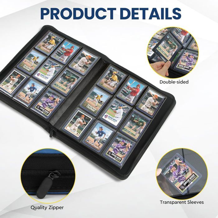 Toploader Album De Cartes à Collectionner Pour 216