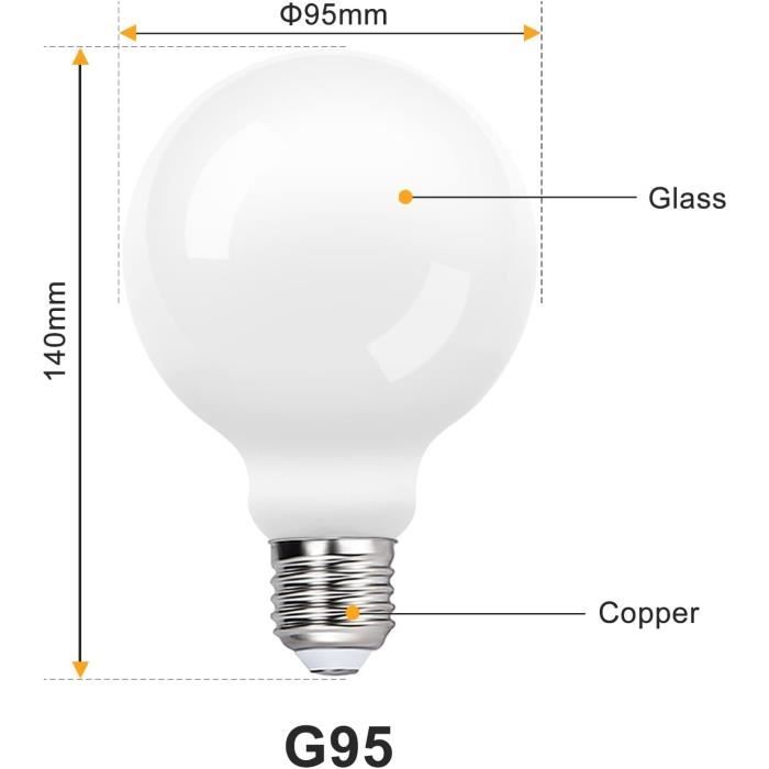 Ampoule compatible variateur/dimmable - E27