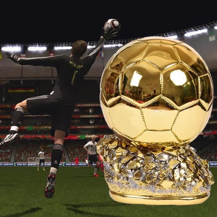 Avec Assiette 21CM European Football Golden Ball Trophy Souvenir Soccer Spherical Champion Player Competiti Cdiscount Jeux Jouets