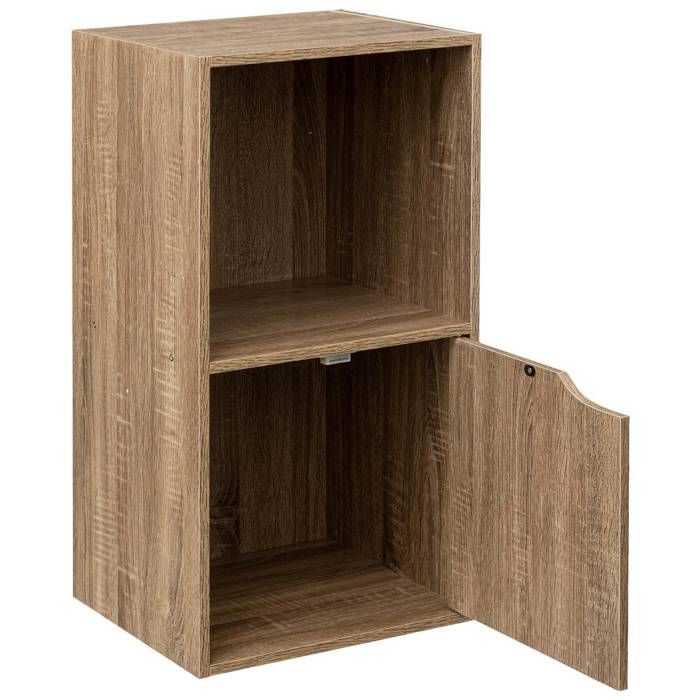 5 Five Simply Smart Étagère Mix N Modul 2 Cases Naturel - Rangement Pratique