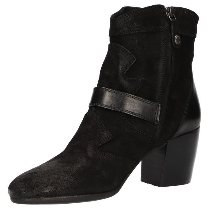 Bottes pour Femme GEOX D84AMC 0CS43 D N LUCINDA C9999 BLACK Noir Cdiscount Chaussures