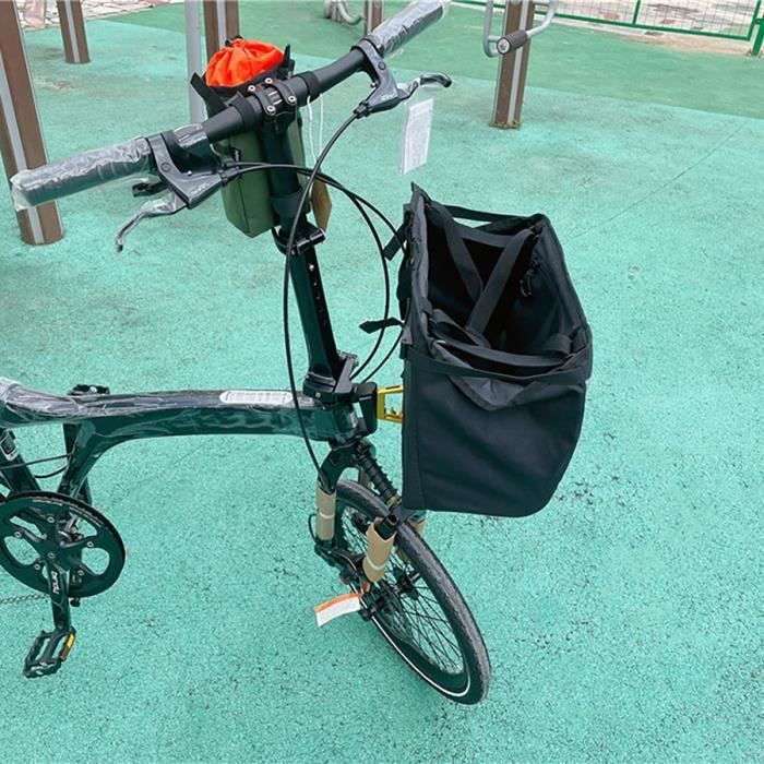 Pour Brompton Birdy VeLo Pliant Avant Sac Panier Sac TeTe de VeLo Panier de LeGumes Accessoires de VeLo Cdiscount Sport