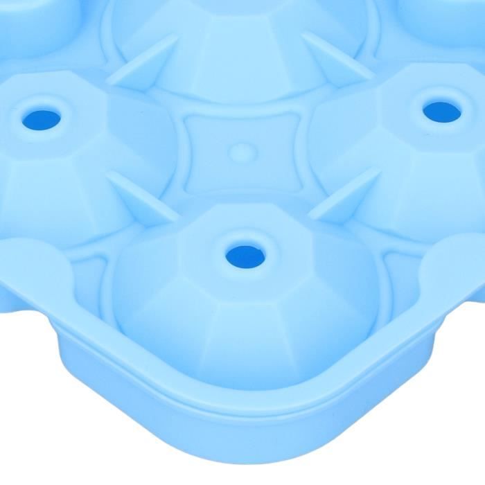 Moule à glaçons - Moules à Glace Réutilisables Silicone Flexible  (Bleu)-Vvikizy