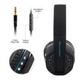 casque gaming sans fil PS4,casque gamer Bluetooth Audio  4.1 CSR kit mian libre Avec Microphone intégré Pour iOS,Android,PC Tablette-3