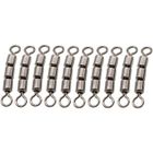 Lot De 10 émerillons Triple Roulement En Acier Inoxydable - Pour Pêche - Tailles 02 à 010