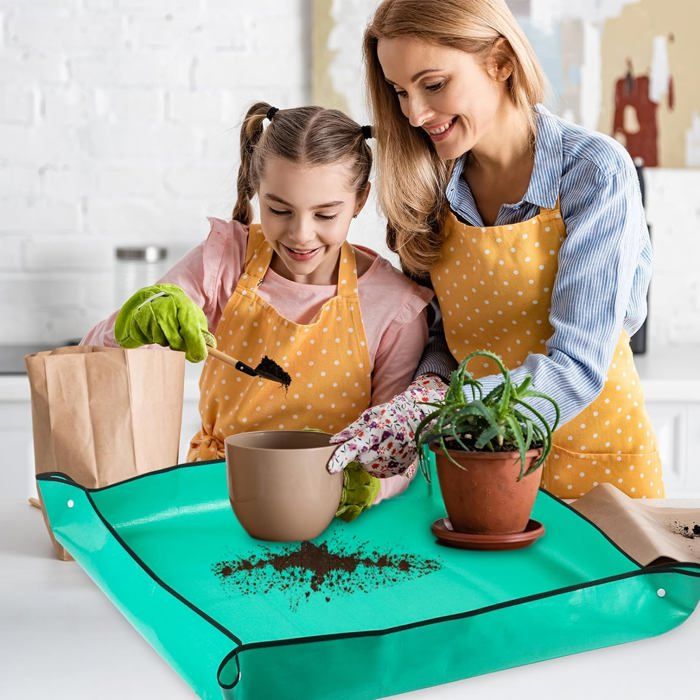 Lot De 2 Tapis De Rempotage Pour Le Jardinage, Tapis De Rempotage Lot De 2 Tapis De Rempotage Pour Le Jardinage, Tapis De Rempotage