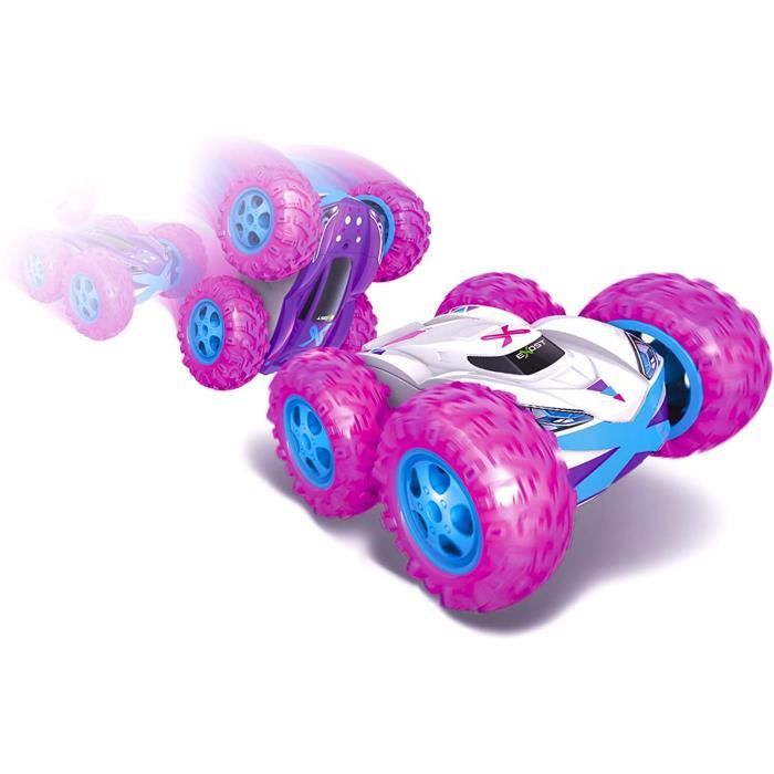 Silverlit- EXOST 360 Cross Rose Voiture télécommandée Tout-Terrain rose-360  Conduite sur 2 Faces-Franchis Les Obstacles Jouet idéal - Cdiscount Jeux -  Jouets